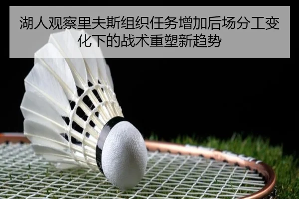湖人观察里夫斯组织任务增加后场分工变化下的战术重塑新趋势